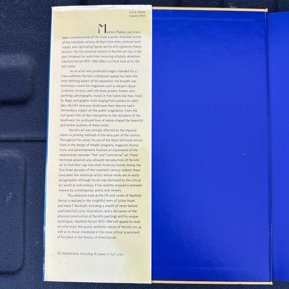 Maxfield Parrish : 1870-1966 by Maxfield Parrish, Sylvia Yount and Pennsylvania - Picture 2 of 4